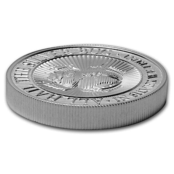 Mince :2 oz stříbrná mince  : Scarab - Image 3