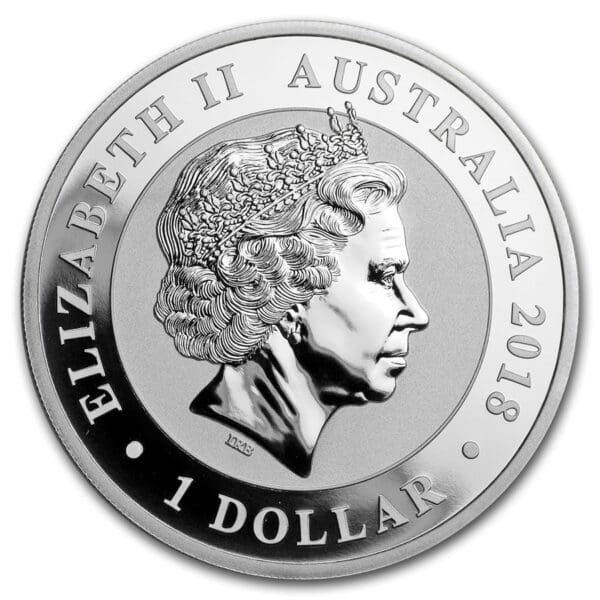Mince : 2018 Austrálie 1 oz Stříbro Swan BU - Image 2