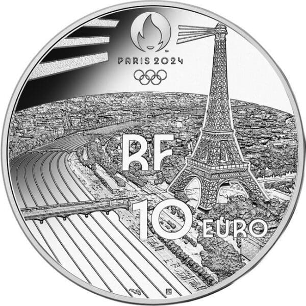 Monnaie de Paris Olympijské hry v Paříži 2024 – stříbrná mince Heritage Grand Palais - Image 2