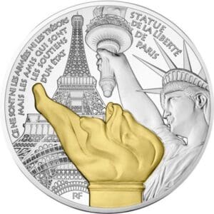 Monnaie de Paris Socha svobody 22,2g