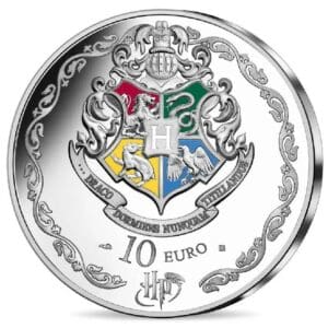 Stříbrná mince Harry Potter a Profesor Dumbledore 22.2 g 10 Euro Francie 2022 Colorized