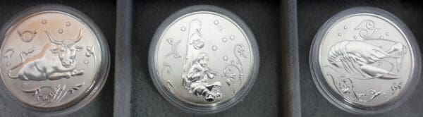Moscow Mint of Goznak Mince Rusko 2 Rubl znamení zvěrokruhu  sada 12 ks - Image 3