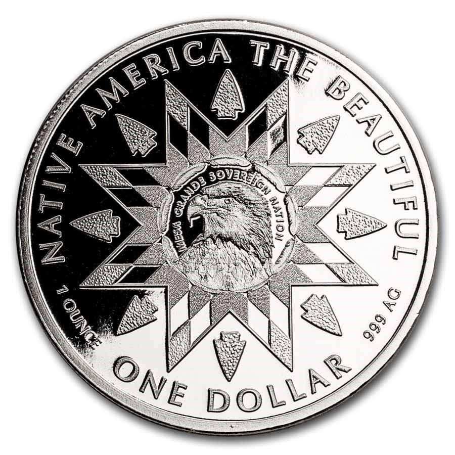 Native American Mint NATB Národní park Utah Arches American Native 1 Oz 2024 - Obrázek 2