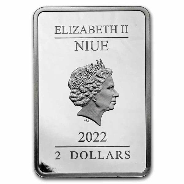 New Zealand Mint Lord of the Rings Filmový plakát Návrat krále (the return of the King) 1 Oz 2022 - Image 2