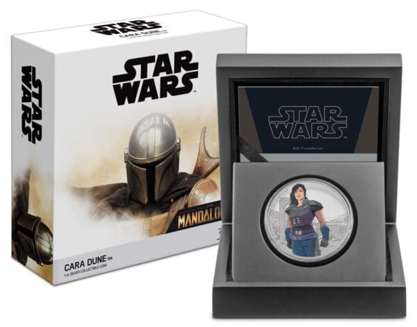 New Zealand Mint Mandalorian - Cara Dune 1 Oz - Image 3