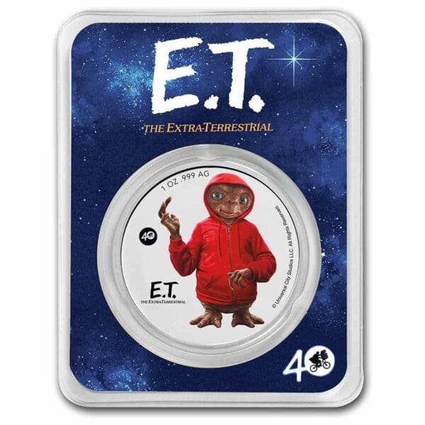 New Zealand Mint Mince 2 $ ET 40. výročí mince TEP 1 oz