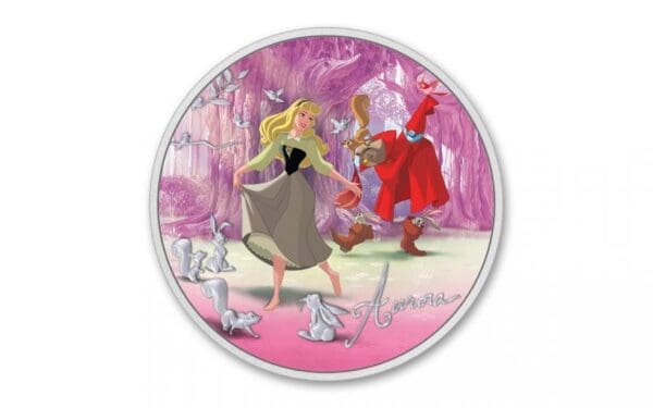 New Zealand Mint Princezna Aurora  1 Oz