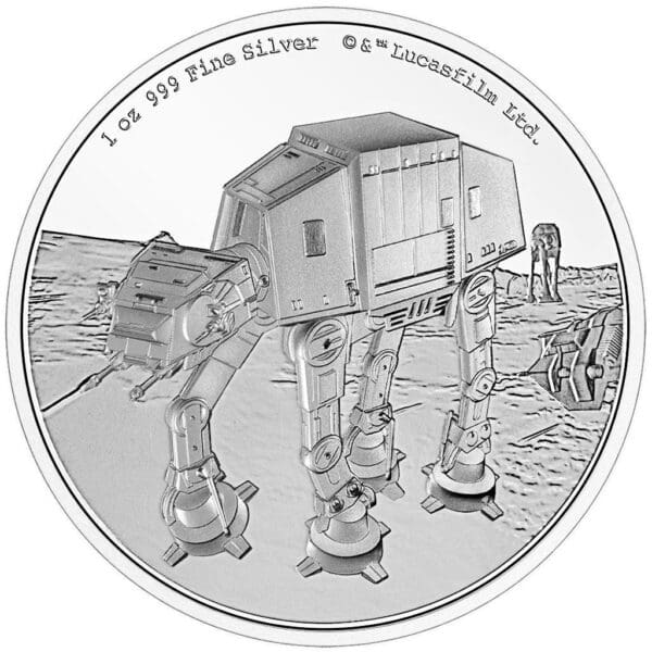 New Zealand Mint Star Wars: AT-AT Walker 1 Oz