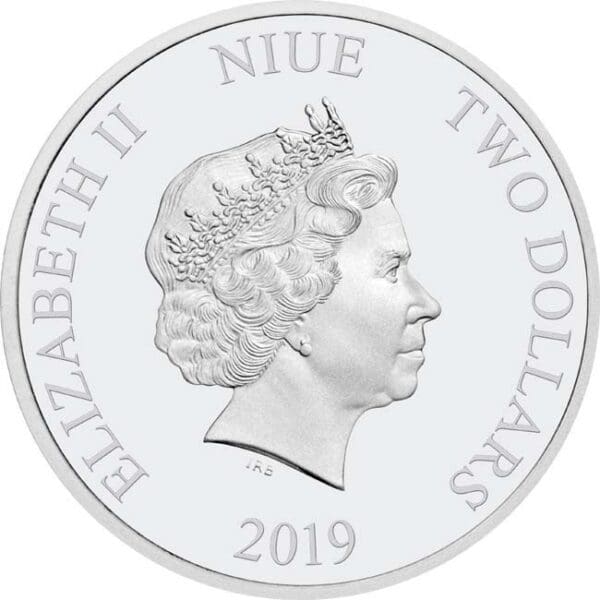 New Zealand Mint Star Wars REY 1 Oz 2019 Niue - Image 2
