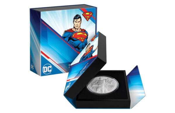 New Zealand Mint Superman 1 Oz - Image 3