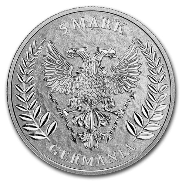 Official German Mint Mince- 1 oz stříbrná mince - Německo 2019 BU - Image 2