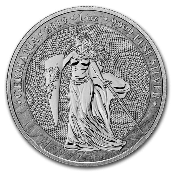 Official German Mint Mince- 1 oz stříbrná mince - Německo 2019 BU