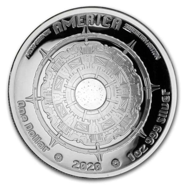 Osborne Mint Mesa Grande  UFO  Proof 1 Oz - Image 2
