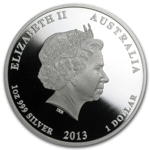 Perth Mint 2013 Austrálie 1 oz Stříbrný princ George Proof - Image 2