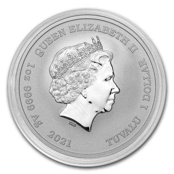 Perth Mint 2021 Tuvalu $ 1 Marvel  Wolverine BU 1 oz - Image 2
