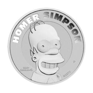 Perth Mint Homer Simpson 1 Oz