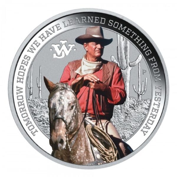 Perth Mint John Wayne Barva 1 Oz
