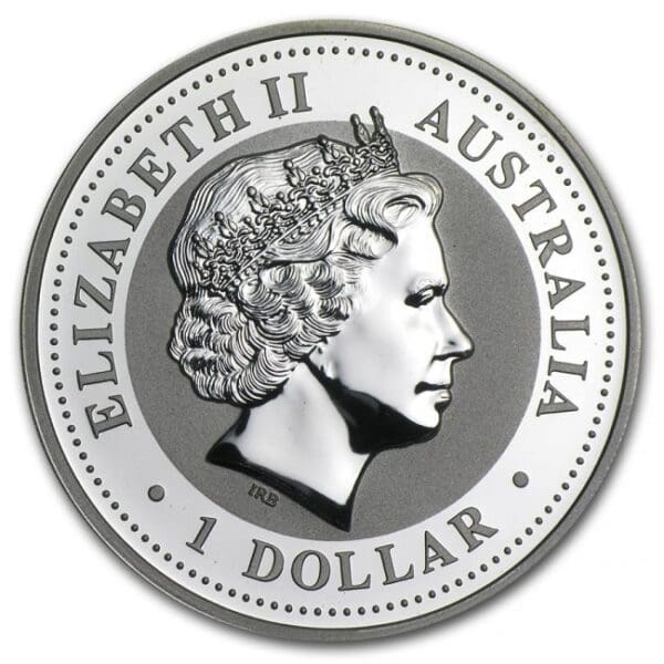 Perth Mint Kookaburra Stříbrná mince 1 AUD Australian Ledňáček 1 Oz 2007 - Image 2