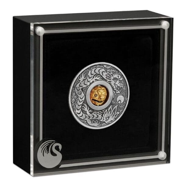 Perth Mint Lunární drak Tuvalu 2024 1 Oz - Image 3