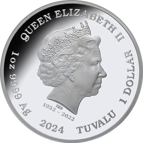 Perth Mint Masařka Danger 1 Oz Austrálie 2024 - Image 2