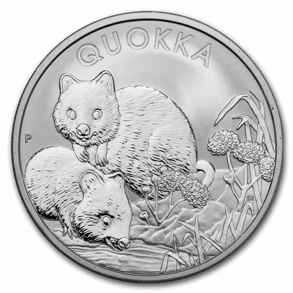 Stříbrná Mince Quokka BU 2022 1 oz 1$  Austrálie