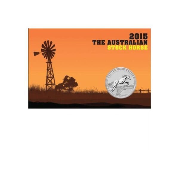 Perth Mint Mince Stock Horse  2015 BU (s certifikátem) 1 oz - Image 3