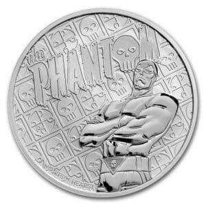 Stříbrná Mince The Phantom BU 1 oz $1 2022 Austrálie