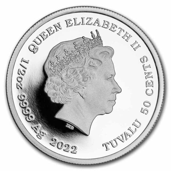 Perth Mint Stříbrná mince 007 James Bond A View to A Kill 1/2 Tuvalu 2022 - Image 2