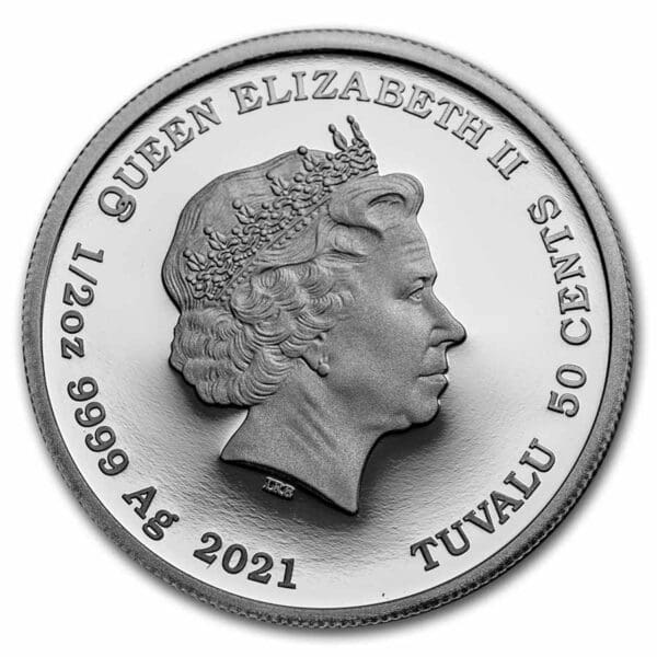 Perth Mint Stříbrná mince 007 James Bond For Your Eyes Only 1/2 Oz Tuvalu 2021 - Image 2