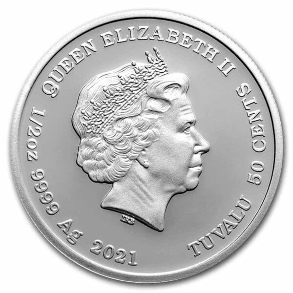 Perth Mint Stříbrná mince 007 James Bond: Her Majesty's Secret Service 1/2 Oz Tuvalu 2021 - Image 2