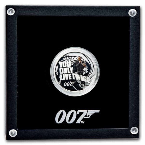 Perth Mint Stříbrná mince 007 James Bond Movie: You Only Live Twice 1/2 Oz Tuvalu 2021 - Image 3