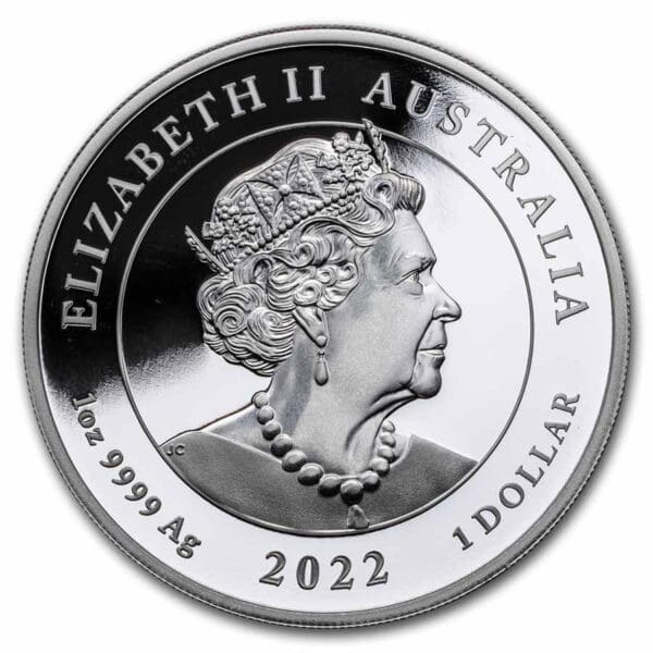 Stříbrná mince Quokka 1 Oz 1 $  2022 Austrálie Colorized - Image 2