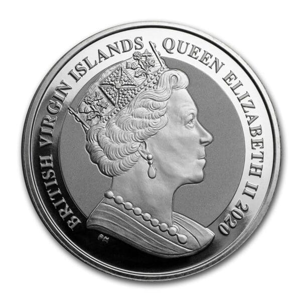 Pobjoy Mint 1 oz Silver Mayflower 400. výročí BU - Image 2