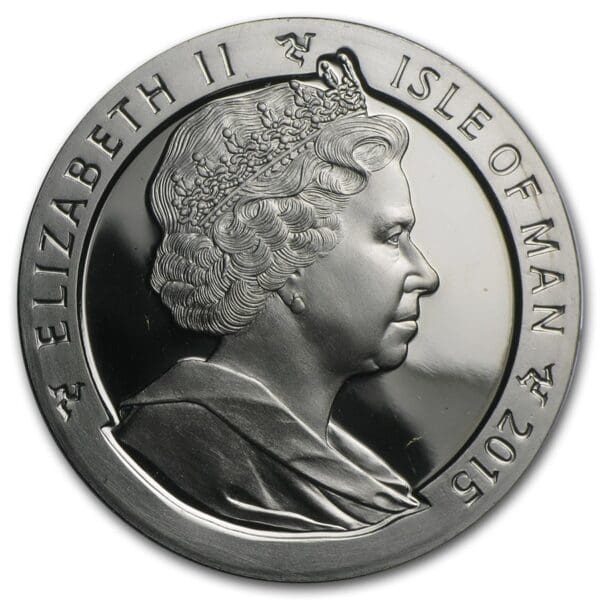 Pobjoy Mint 2015 Isle of Man  1 Crown 175. výročí Penny Black - Image 2
