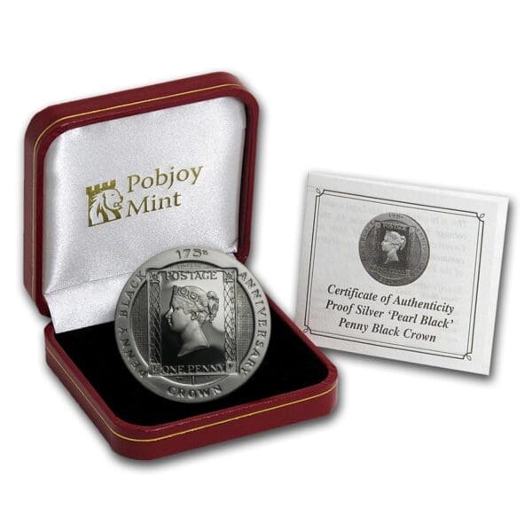 Pobjoy Mint 2015 Isle of Man  1 Crown 175. výročí Penny Black - Image 3