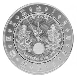 Stříbrná mince Chronos 1 oz 6 NZD 2021 Tokelau
