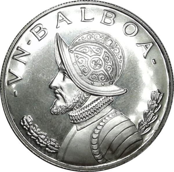 Private Mint 1966 Panama Silver Balboa BU