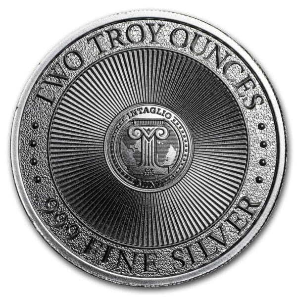 Private Mint 2 oz Silver Relief Round - Vlkodlak - Image 2