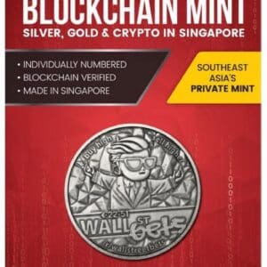 Stříbrná mince WallStreetBets 1 oz 2021 Singapur