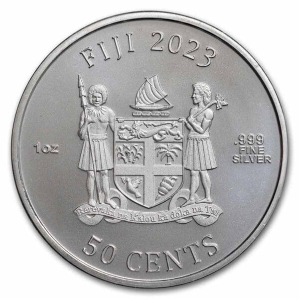 Private Mint Jurassic Park 30. výročí 1 Oz 2023 Fidži BU - Image 2