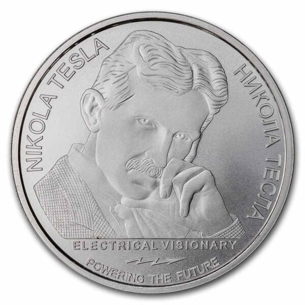 Private Mint Nikola Tesla: Energie zdarma  1 Oz