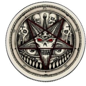 Stříbrná mince Satan 1 oz 1 USD USA