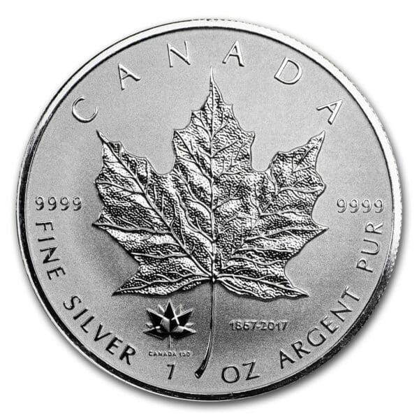 Royal Canadian Mint Mince -2017 Kanada 1 oz Silver Maple Leaf 150. výročí - Image 2