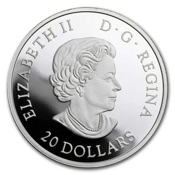 Royal Canadian Mint Mince 2018 Kanada 1 oz Mamut srstnatý - Image 2