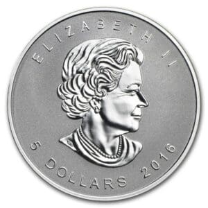 Stříbrná mince Maple Leaf Yin Yang Privy 5 $ 1 oz Proof 2016 Canada