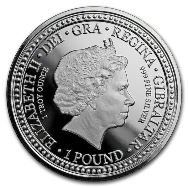 Royal Mint 2018 Gibraltar 1 oz  královská armáda Anglie - Image 2