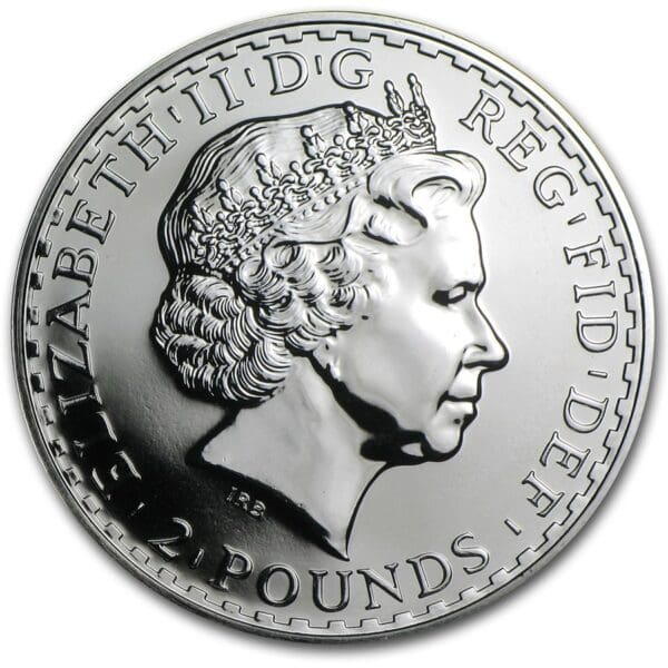 Royal Mint Mince-2008 Velká Británie 1 oz Silver Britannia BU - Image 2
