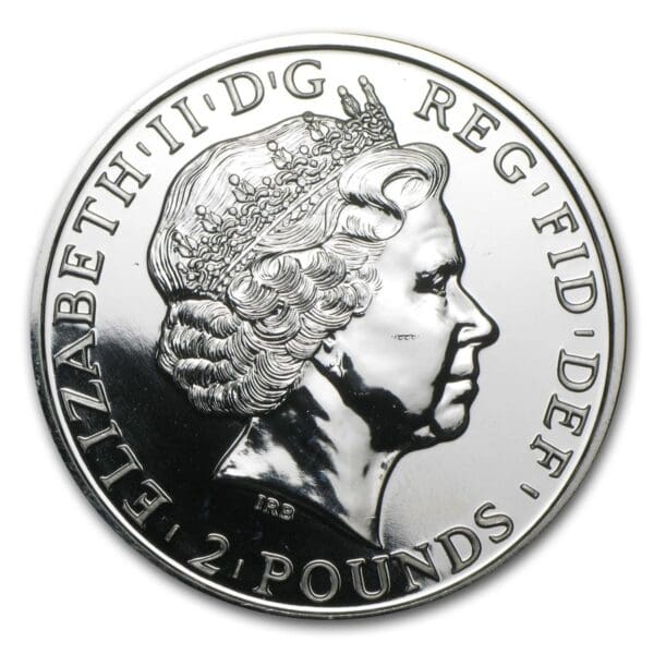 Royal Mint Mince-2015 Velká Británie 1 oz rok ovce - Image 2