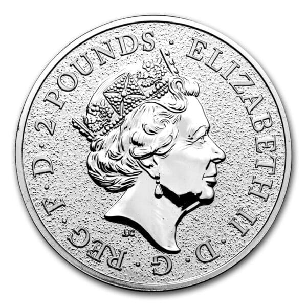 Royal Mint Mince- 2017 Velká Británie 1 oz  památky Británie - Image 2
