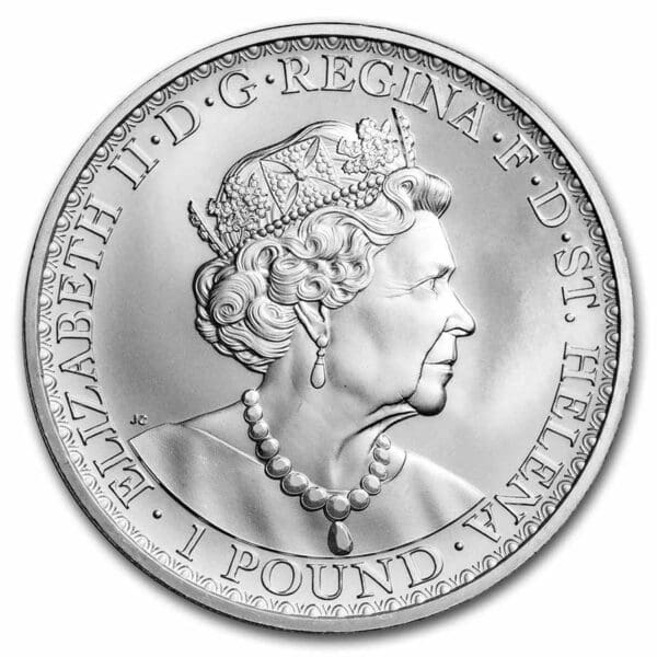 Stříbrná mince Una and the Lion 1 oz 1 £ 2022 USA - Image 2